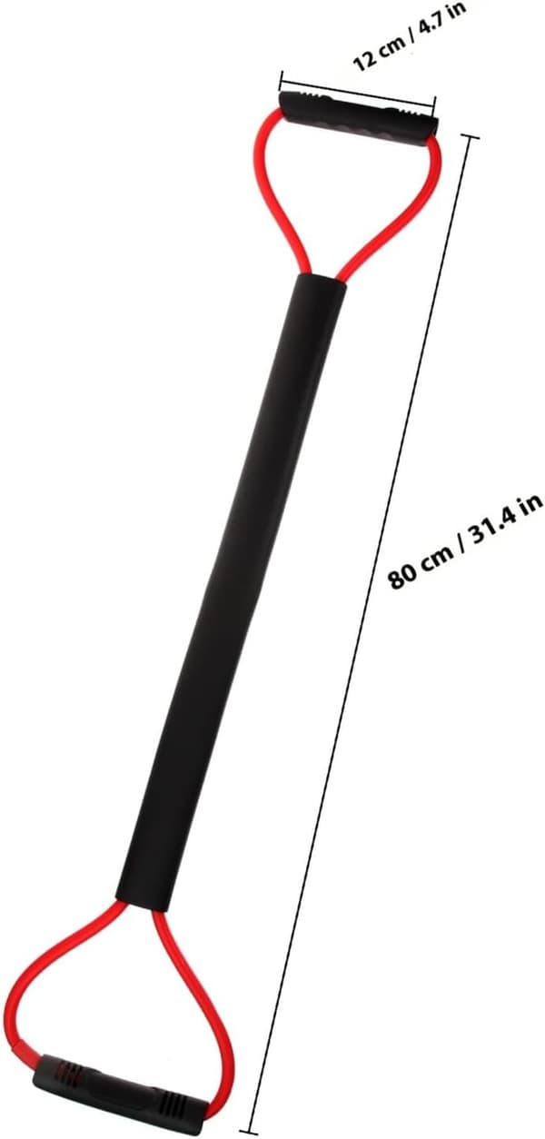 Boxing Elastic Resistance Band 15lb with Fixed Strap, Training Accessory for Kickboxing and Taekwondo