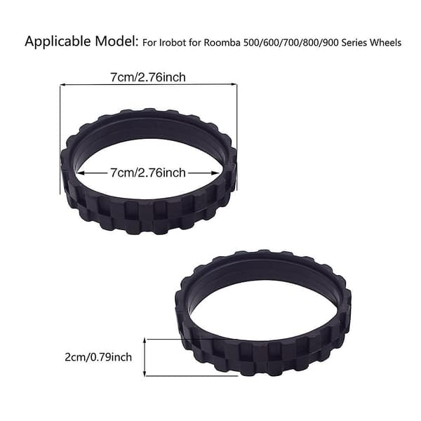 1 Pair Universal Wheels for iRobot Roomba Series