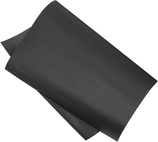 Sort A4 magnetisk whiteboardtavle til køleskab, lille magnetisk tavle notesblok