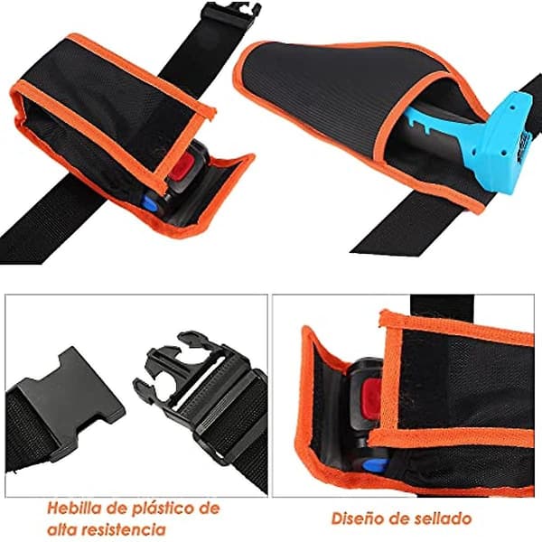 Garden Tool Belt Holster, Adjustable Tool Waist Bag, Electric Pruning Bag with Belt Pouch for Garden Pruning Accessories