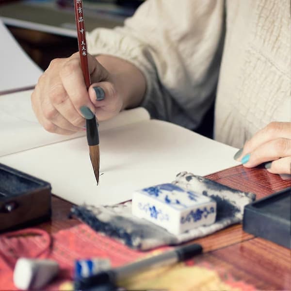 Mårhårspensel til begyndere, avanceret kalligrafisæt, medium_tfrf