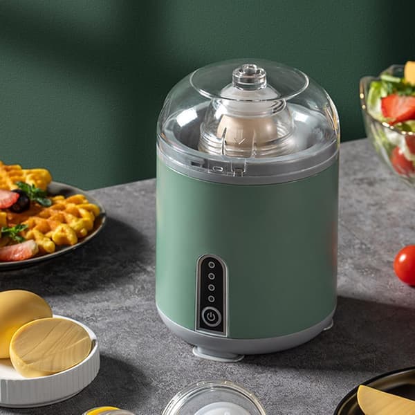Electric Egg Scrambler, Portable Egg Mixer for Golden Boiled Eggs, Efficient Stirring Tool, Multifunctional Yolk and White Blender for Kitchen (Ho)
