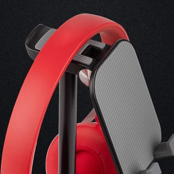 Upgraded Height Tablet/Phone Stand, Aluminum Alloy Holder Compatible With Kindle, E-reader Within 11 Inches, Desktop Headphone Holder Cradle Dock,