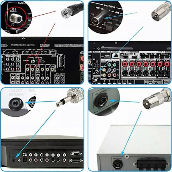 DAB UKW FM radioantenne 7dBi med 3m kabel & magnetisk base til digitalradio