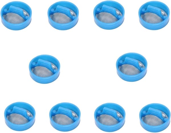 10-pak indløbsventilfilter (20 mm x 6 mm) kompatibel med Haier, Samsung
