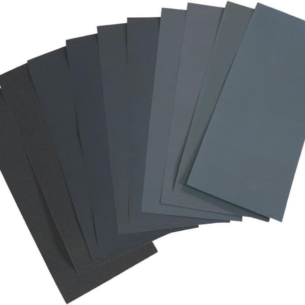 40 sandpapper, 230*93 mm våt- och torrslipapper, sandpappersset KLB