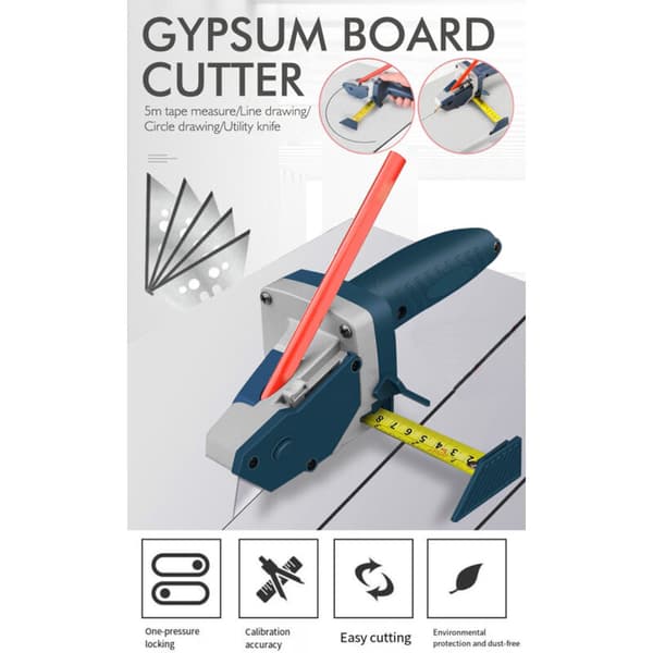 Sheet Cutting Tool with Scale - 230x70mm - Precise Positioning