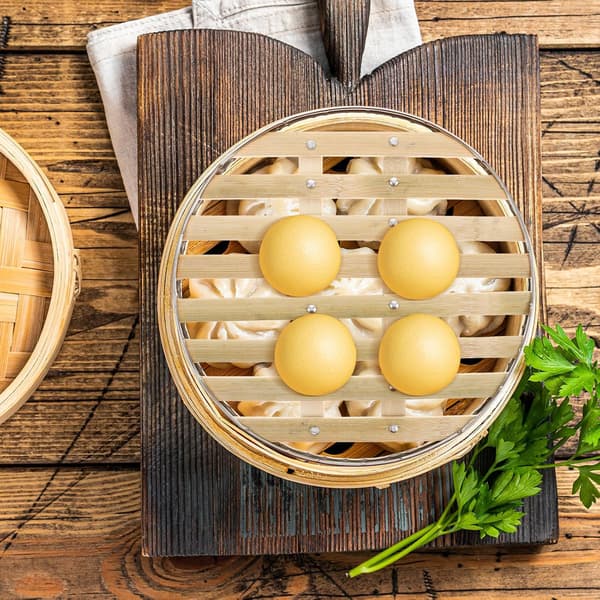 30 cm genanvendelig non-stick dampmåtte i rustfrit stål til dumplings og grøntsager, køkkendampkurv