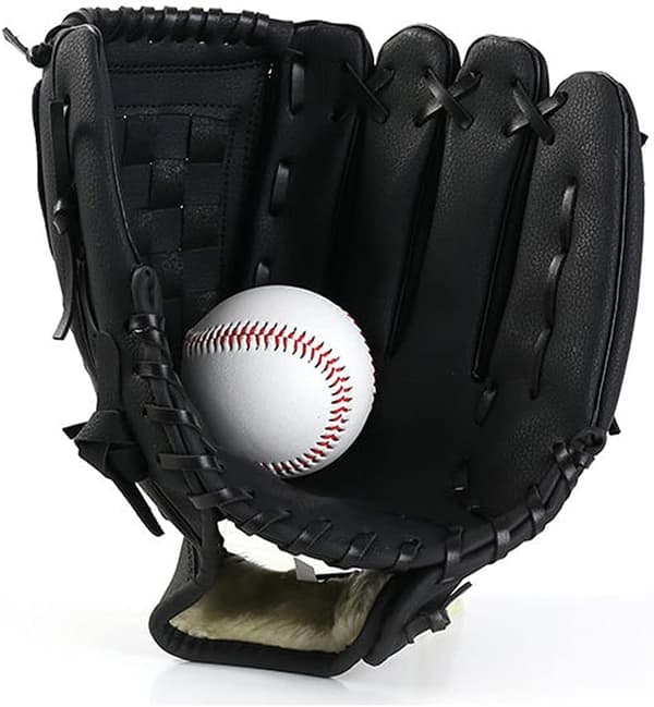 Baseballhandsker, Børn Unge Holdbart Læder Softball(FQ)