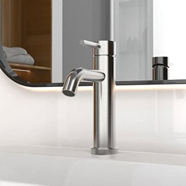 Washbasin Mixer - Single Lever Bathroom Mixer Ceramic Pull-Out Low Noise PZCC Body