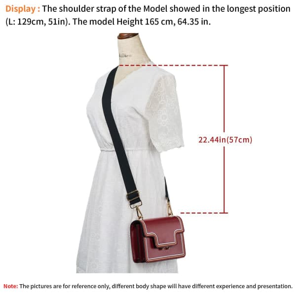 Adjustable Replacement Bag Strap With Swivel Metal Hooks Canvas Handbag Shoulder Strap Bag Strap Replacement Strap For Crossbody Handbag
