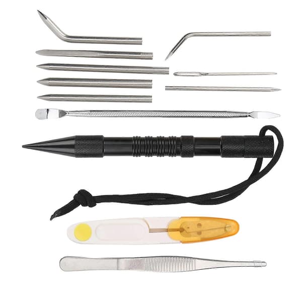 12-piece Aluminum Paracord Set - DIY Knitting Tool Kit