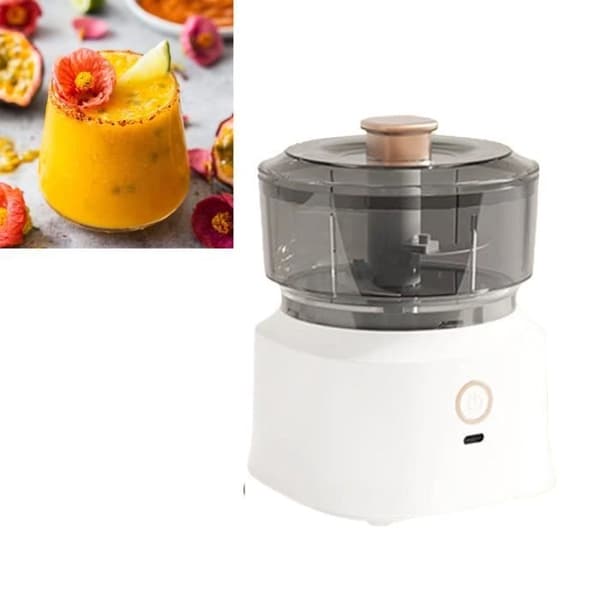 (Grön, Vit) Köttkvarn - TBEST - Multifunktionell - Elektrisk - Grön och vit färg - 310 g