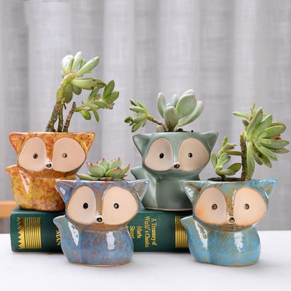 3D Dyre Blomsterpotte UV Epoxyform DIY Vase Beton Gips Resi
