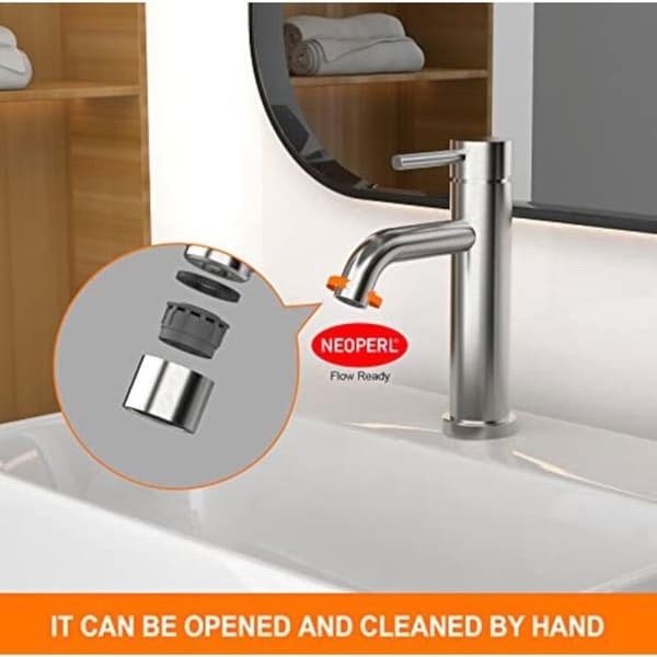 Washbasin Mixer - Single Lever Bathroom Mixer Ceramic Pull-Out Low Noise PZCC Body
