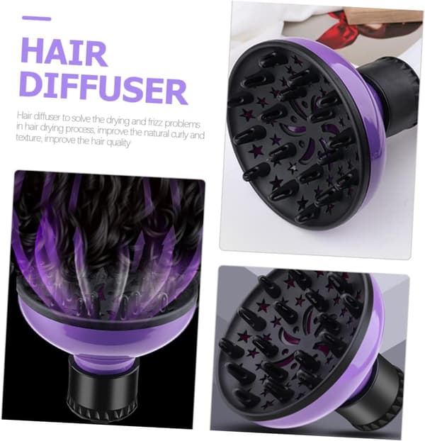 Hair Dryer Diffuser Hood Curly Hair Diffuser Attachment for Hair Dryer