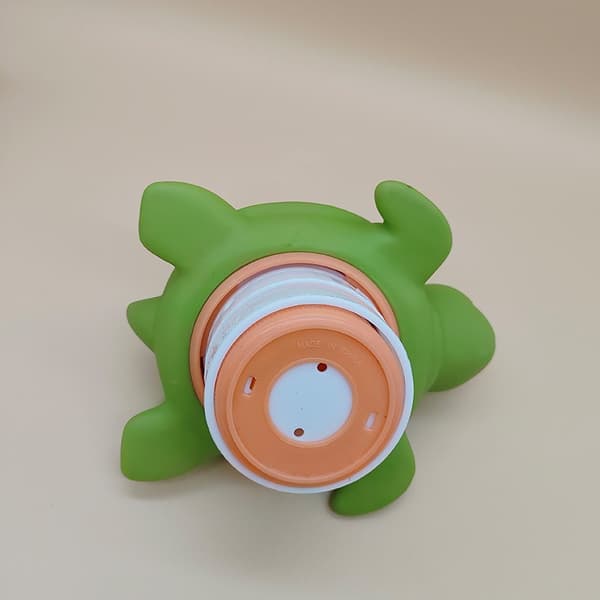 Floating Turtle Pool Chlorine Dispenser Retractable Disinfection Tablet Box Pool Water Purification Cleaning Equipment