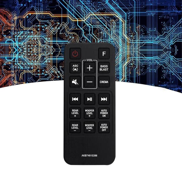 Replacement Remote Control Akb74815396 for LG Sound Bar Sj4r Sj4y Sj4y-s