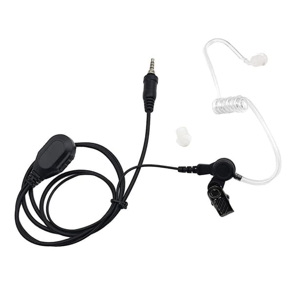 Öronsnäcka Headset PTT för Yaesu Vertex Vx-127 Vx-170 Vx-7r Ft-270 Ft-277r
