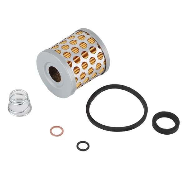 Fuel Filter Element with Spring Seal Ring Gasket Replacement Aluminum Alloy Universal