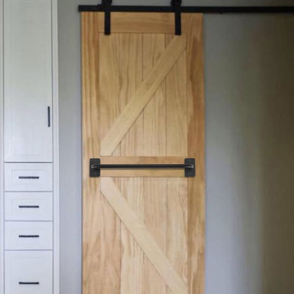 Industrial Barn Style Sliding Door Handle Garage Shed Hardware (L)