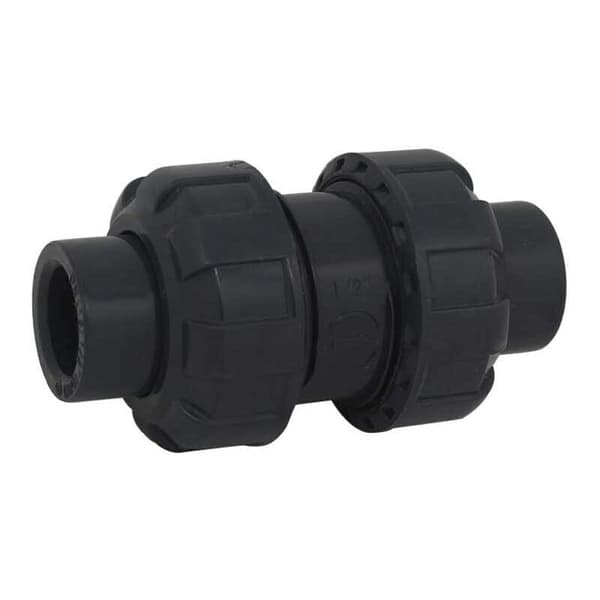 Kulventil 20 25 32 40 50 63mm pool backventil anti-backflöde PVC ventil backventil (Innerdiameter 40mm)
