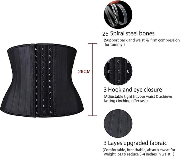 Women's Slimming Bodice Short Chest Slimming Corset Flat Tummy W