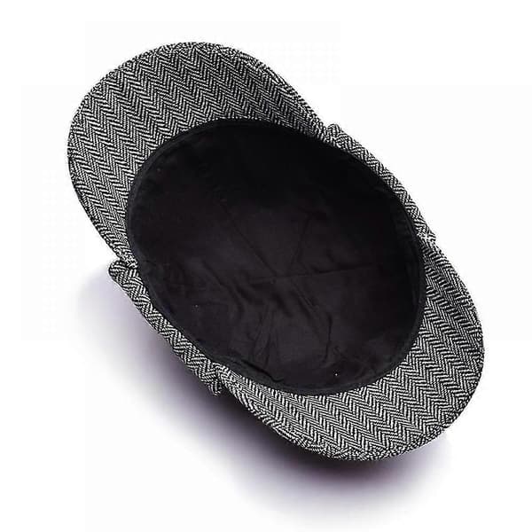 Ull Tweed Deerstalker Hatt - Grå (FMY)