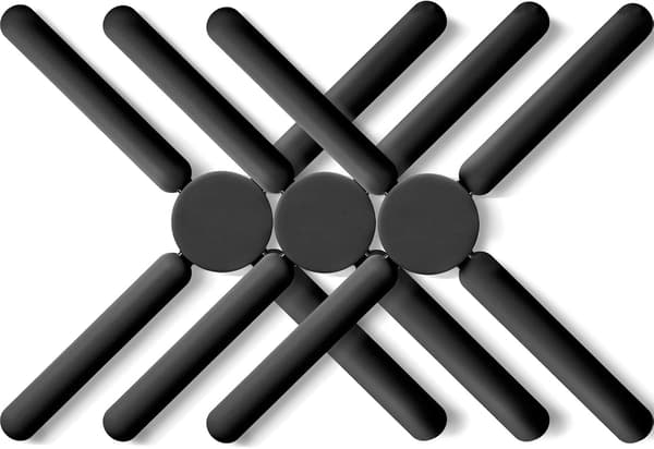 Sammenleggbart silikonstativ, 3-pakning