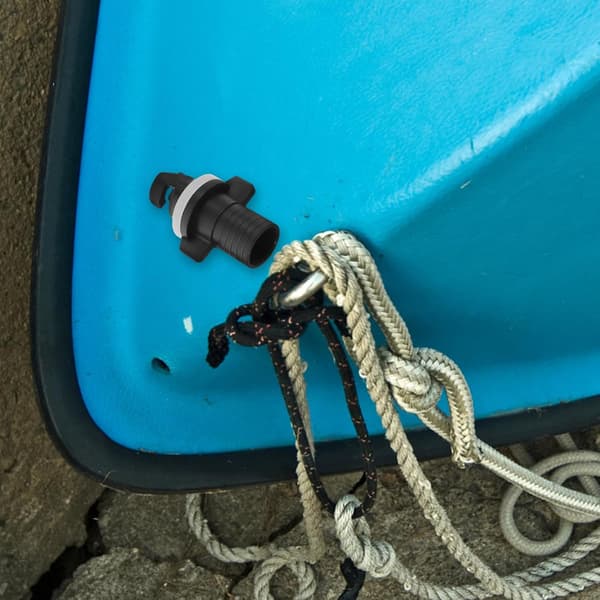 2pcs Inflatable Kayak Air Valve Adapter with Hose Connector for Sup Paddle Board Pump