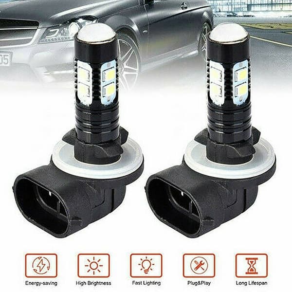 Extremely Bright High Power 881 886 889 LED Fog Light Bulbs or