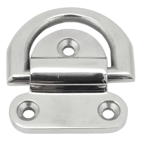 Marine Grade Foldbart Pad Eye Tilbehør 316 Rustfrit Stål Universal Pasform til Båd Skib Yacht [DB]