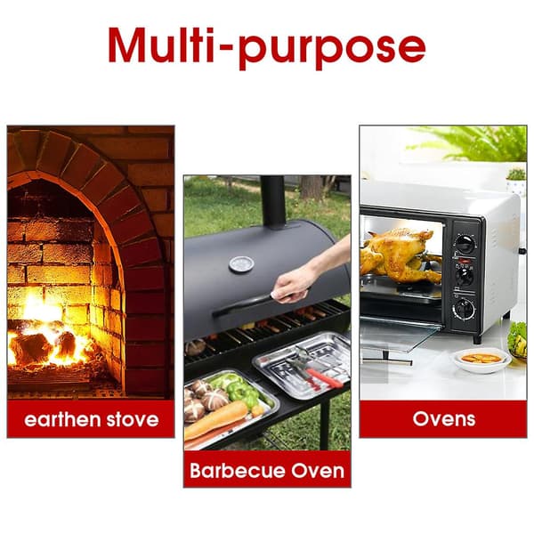 Grill Rostfritt Stål Grilltermometer (DPD)