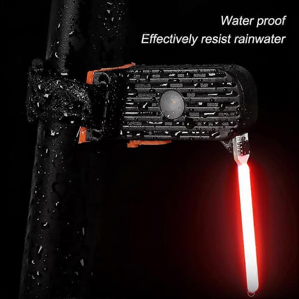 LED Bicycle Taillight 4 Modes High Brightness Warning Light for Road Bike [DB] Green Light Green Light