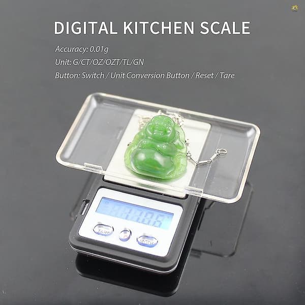 200g digitaalinen koruvaaka taskuvaaka LCD-näyttö minikeittiölahja