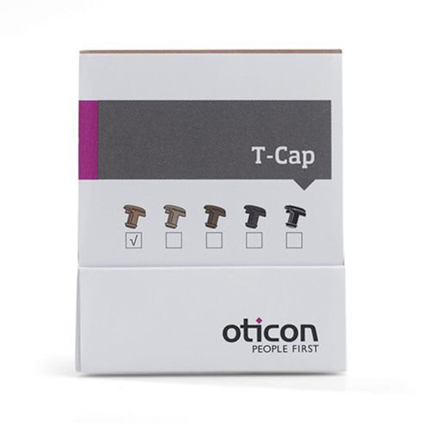 T-Cap Oticon, 8 st (mikrofonfilter) beige