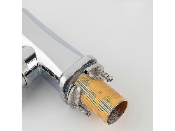 Stainless Steel Kitchen Faucet Fixing Nut, 32mm Single Hole Open Joint with Rubber Gasket for Secure Fixing