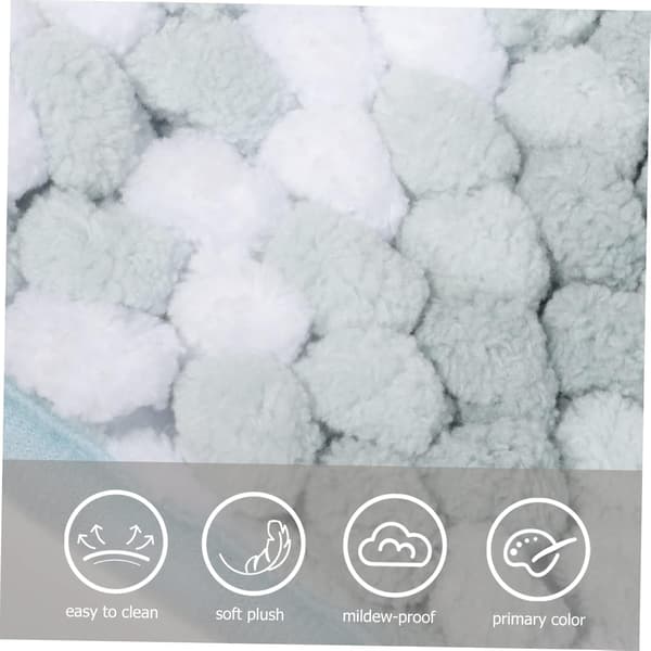 Non-slip Absorbent Foot Pads for Bathroom Kitchen Floor Mat Washable Floor Mat
