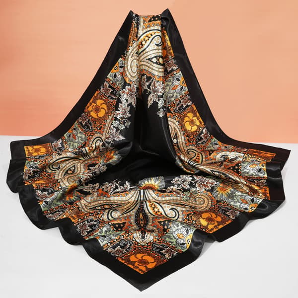 3-pakning hodeplagg silkeskjerf for kvinner - 90 x 90 cm store elegante skjerf for kvinner sateng bandana jenter hodeplagg hårpynt