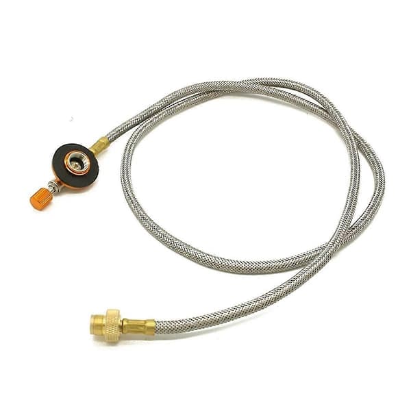 Utendørs komfyr gassadapter delt komfyromformer bensintankadapter for camping matlaging piknik camping