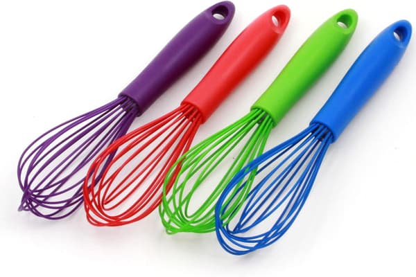 Chef Craft Premium silikonivisp keittiöön, 26,7 cm (10,5 tuumaa), punainen