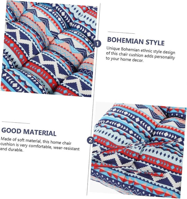 Boheme Etnisk Stil Pude Stolepude Boheme Stolepude Patchwork Siddehynde Stolehynder Stolepuder