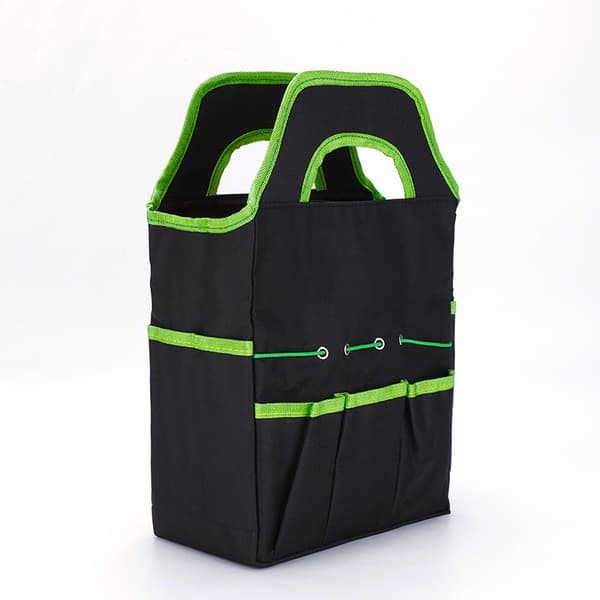 Garden Tool Bag, Tote Bag with 8 Pockets, Can Hold Hoe Shovel Rake Fork Weeder