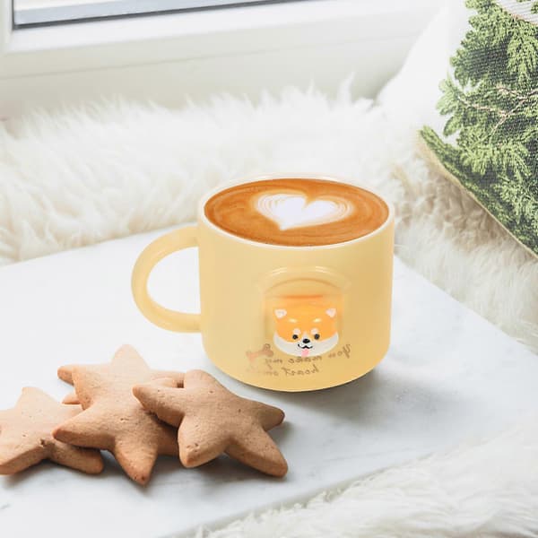 Dog Mom Mug Ceramic Mug for Drinking 1Set Yellow Office Water Cup[DB]