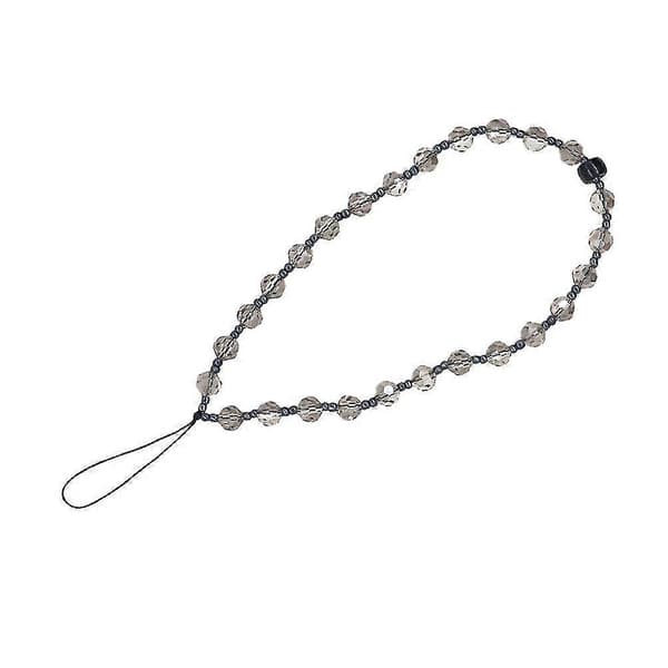 Smartphone Lanyard Mobiltelefonkæde Perle Anti-tabt Telefoncharm Håndledsrem