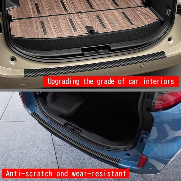 Leather Car Trunk Cover for 10-Series Rear Fiber