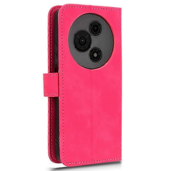 TCL 605 4G Läderplånboksfodral - Flipskydd, Anti-Drop Skyddande Telefonskal, Hudkänsla Design