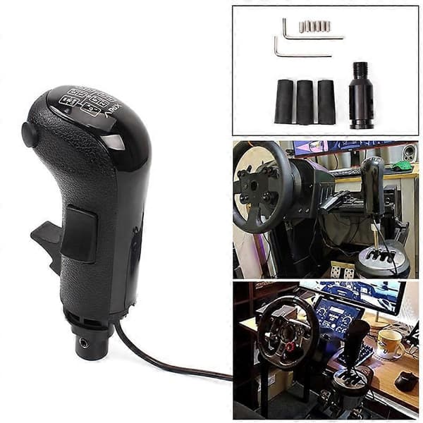PC USB High Low Gear Simulator Gear Shift Knob for G29 G27 G25 TH8A USB Gear Shift Knob for ATS ETS2 HB0