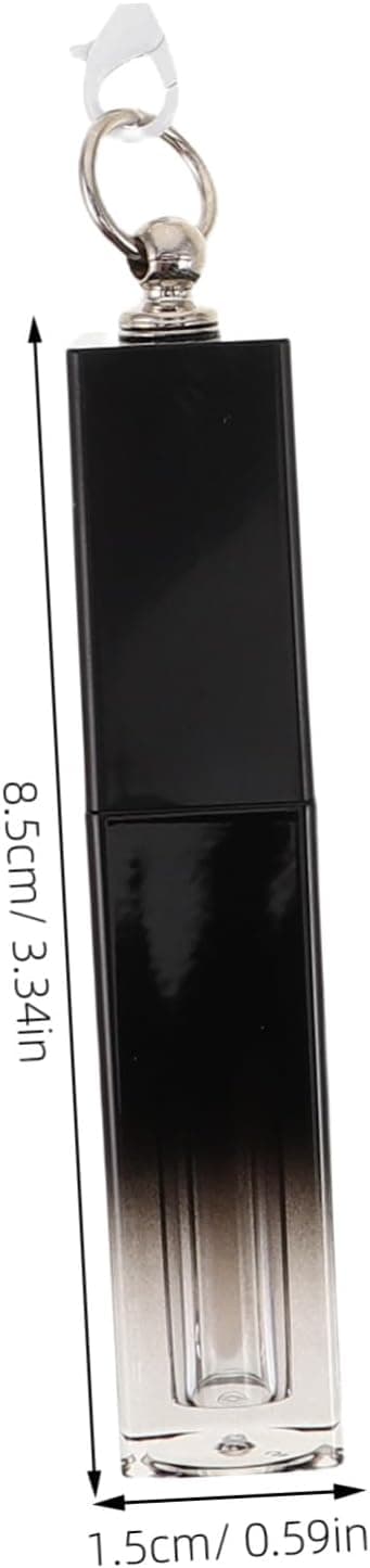 4 Pieces 3ml Refillable Lip Gloss Tubes and Empty Lipstick Containers