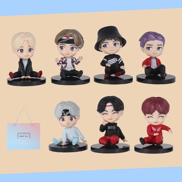 BTS Idol Dolls 7-pack for Collectible Toys